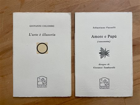 EDIZIONI PULCINO ELEFANTE (COLOMBO E  TAMBURELLI) - Lotto unico di 2 cataloghi