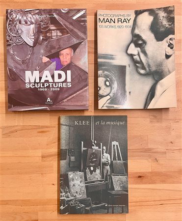 PAUL KLEE, MAN RAY E MADI - Lotto unico di 3 cataloghi