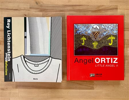 ANGEL ORTIZ E ROY LICHTENSTEIN - Lotto unico di 2 cataloghi