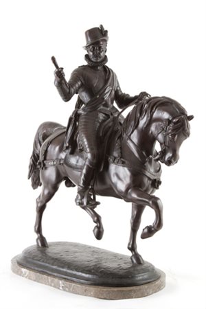 Bronze sculpture "WILLIAM I OF ORANGE"