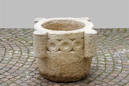 Large stone vase