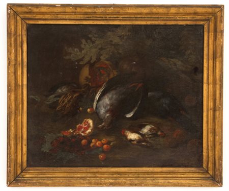 Painting "STILL LIFE WITH FRUIT AND VENISON"