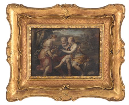 Painting "LOT AND HIS DAUGHTERS"