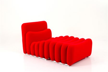 JOE COLOMBO. Additional System armchair for SORMANI