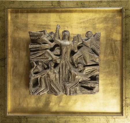 UMBERTO MASTROIANNI<BR>Fontana Liri (FR) 1910 - 1998 Marino (Roma)<BR>"Cristo uscente dal sepolcro" 1939