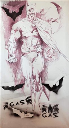 GAS COLLETTIVO D'ARTE INDIPENDENTE GIMAKA, ALEX CAMINITI, SADIF, Batman, 2021