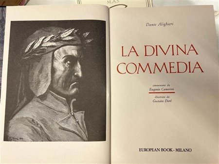 EUROPEAN BOOK MILANO, DANTE-LA DIVINA COMMEDIA