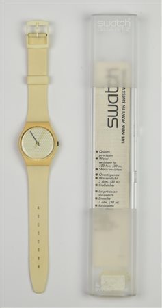 SWATCH CALYPSO BEACH, 1986 mod. PING PONG WHITE, cod. GW105 anno 1986...