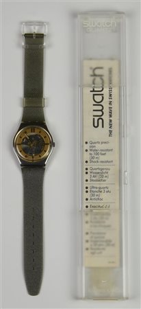 SWATCH HEAVY METAL, 1988 mod. GOLDEN SPHERE, cod. GX102 anno 1988 Completo di...