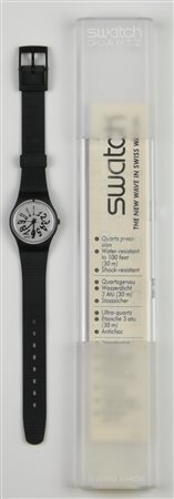 SWATCH MIDNIGHT VISIT, 1990 mod. BLACK NIGHT, cod. LB127 anno 1990 Completo...