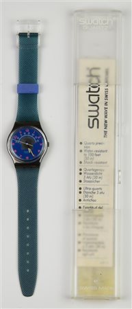 SWATCH RADIO DAYS, 1990 mod. BLUE TUNE, cod. GX119 anno 1990 Completo di...