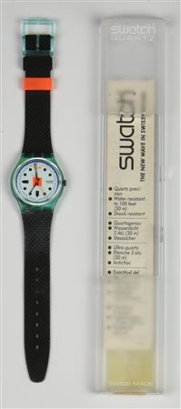 SWATCH SPORT TROPHY, 1990 mod. HOPSCOTCH, cod. GN106 anno 1990 Completo di...