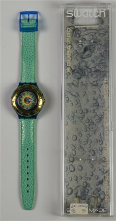 SWATCH SCUBA, 1994 mod. EN VAGUE, cod. SDN109 anno 1994 Completo di scatola e...