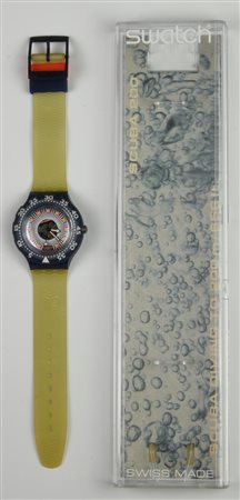 SWATCH SCUBA, 1993 mod. SILVER TRACE, cod. SDN107 anno 1993 Completo di...