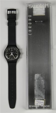 SWATCH CHRONO, 1990 mod. BLACK FRIDAY, cod. SCB100 anno 1990 Completo di...