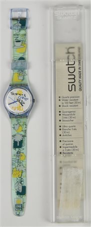 SWATCH, 1993 mod. TRENTA ORE PER LA VITA, cod. GN175 anno 1993 Completo di...