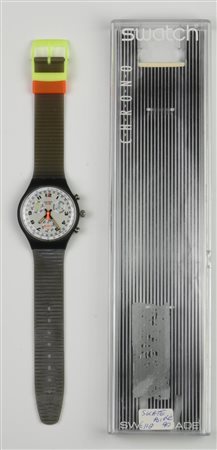 SWATCH CHRONO,1990 mod. SKATE BIKE, cod. SCB105 anno 1990 Completo di scatola...