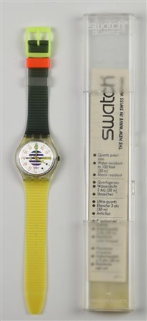 SWATCH SPIRIT BOOST, 1992 mod. HIGH PRESSURE, cod. GK701 anno 1992 Completo...