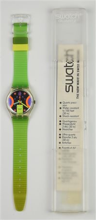 SWATCH SPORT CODE, 1992 mod. STREAM, cod. GK146 anno 1992 Completo di scatola...