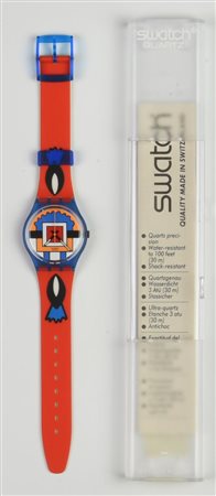 SWATCH, 1993 mod. PAELLA, cod. GN129 anno 1993 Completo di scatola e...