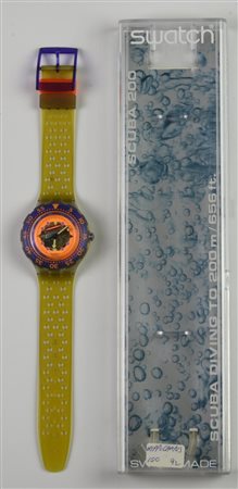 SWATCH SCUBA 200, 1990 mod. HYPPOCAMPUS (variante), cod. SDK103 anno 1990...