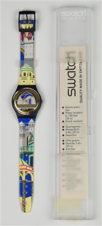 SWATCH CURTAIN CALL, 1992 mod. BACKSTAGE, cod. GN120 anno 1992 Completo di...