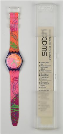 SWATCH, 1993 mod. FLOU SEAL, cod. GV700 anno 1993 Completo di scatola e...