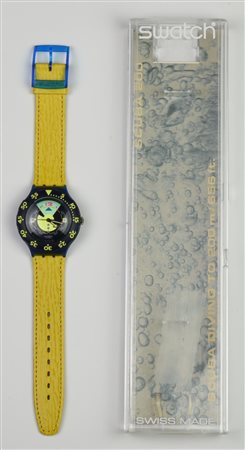 SWATCH SCUBA 200, 1992 mod. DIVINE, cod. SDN102 anno 1992 Completo di scatola...