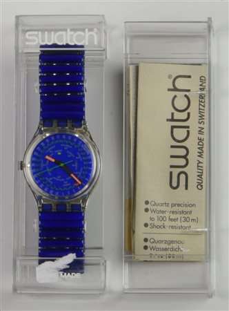 SWATCH,1993 mod. DROP, cod. GK807 anno 1993 Completo di scatola e documenti...