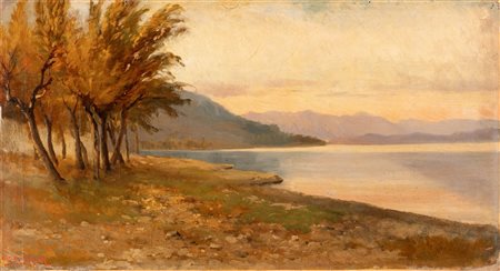 Federico Ashton (Milano 1836-Passo del Sempione 1904)  - Lago Maggiore