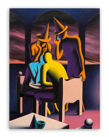 MARK KOSTABI (1960) - Discussion of future past, 2004