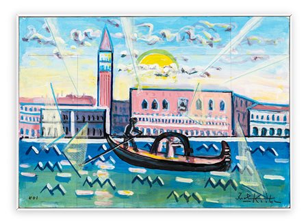 IBRAHIM KODRA (1918-2006) - Venezia