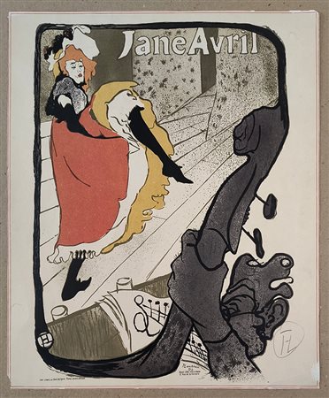 Henri De Toulouse-Lautrec, 'Jane Avril', 1899