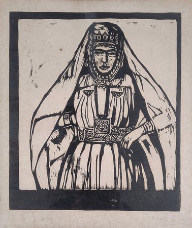 Moses Levy, 'Donna araba', 1908