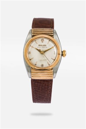 ROLEX<BR>Mod."Oyster Perpetual", denominato "Ovetto", ref. 3595, anni '40