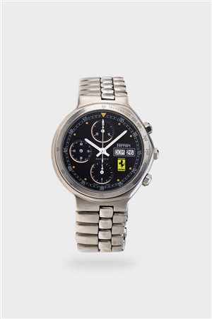 FERRARI<BR>Mod. “Formula Chronograph”, ref.316622, anni '90