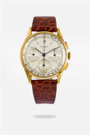 UNIVERSAL GENEVE<BR>Mod. "Chronograph" ref. 12510, anni '50