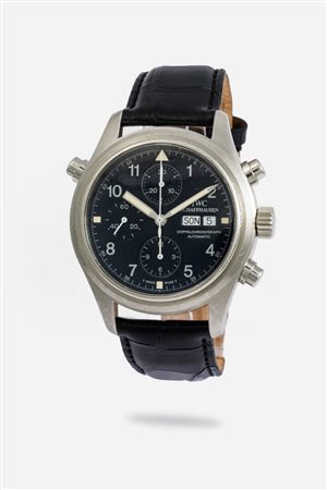 IWC<BR>Mod. "Doppelchronograph" ref. 3713, serie recente