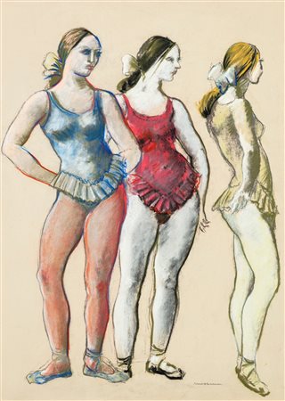 Francesco Messina (Linguaglossa 1900-Milano 1995)  - Corpo di ballo, 1969