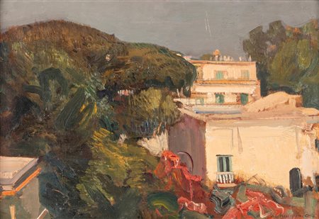 Pietro Annigoni (Milano 1910-Firenze 1988)  - Ischia