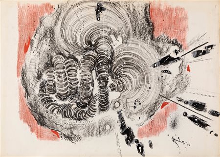 Amilcare Rambelli (1924-1976)  - Senza titolo, 1963