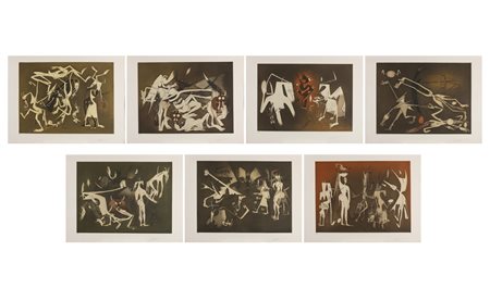 Wifredo Lam (Sagua la Grande 1902-Parigi 1982)  - Annonciation, 1969-1971