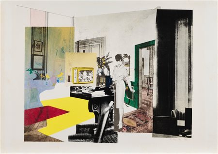 Richard Hamilton (Londra 1922-Northend 2011)  - Interior, 60s