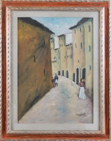 Giuseppe Gagliardi (Bologna 1902 - 2005). Paesaggio.