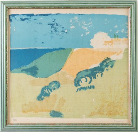 Enrico Visani (Marradi, 1938). Spiaggia.