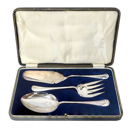 James Deakin & Sons (Sheffield 1865)  - Set da portata da 3 pezzi