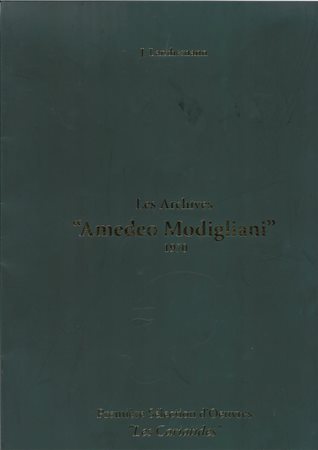 Amedeo Modigliani (Livorno, 1884 - Parigi , 1920) 
Les Archives "Amedeo Modigliani". Première Sèlection d'Oevres 1970
litografaia su carta Cordenons Modigliani 260g/m2 cm 45x32