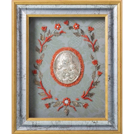 EX VOTO in argento e corallo