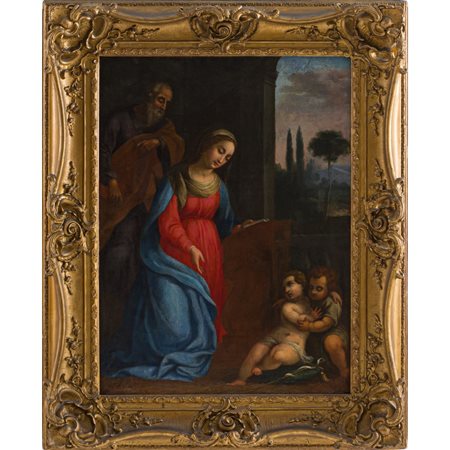 ANNIBALE CARRACCI (Bottega di), Olio su tela