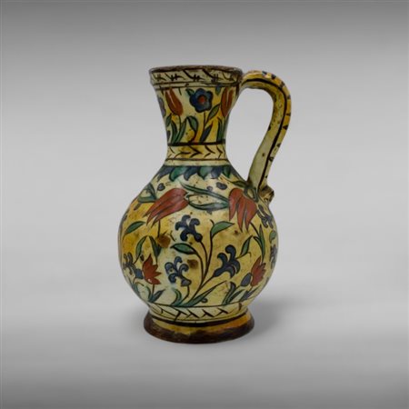 Iznik pottery jug